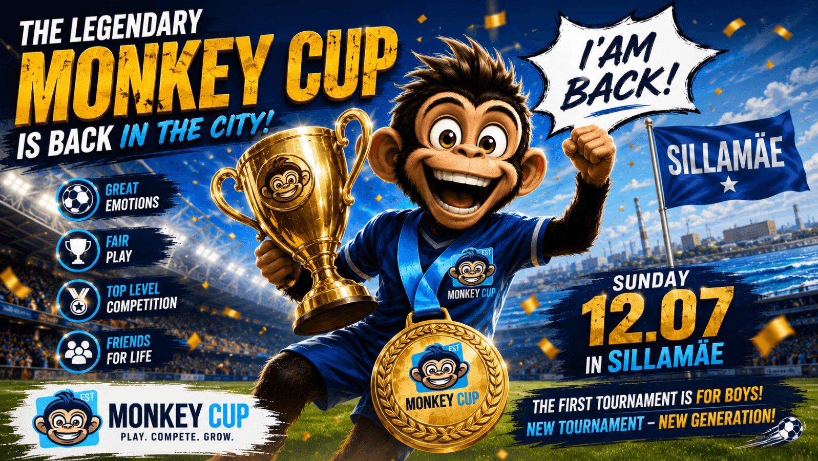 Monkey Cup 2026 – Sillamäe | The Legendary Monkey Returns!